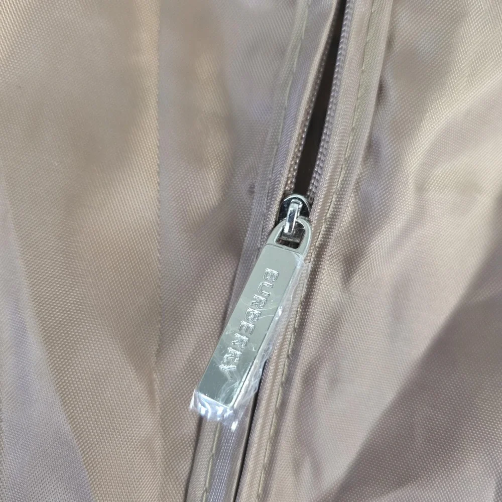 Burberry Garment Bag Brown 40 Inch Nylon Soft Case Travel Suit Cover Storage